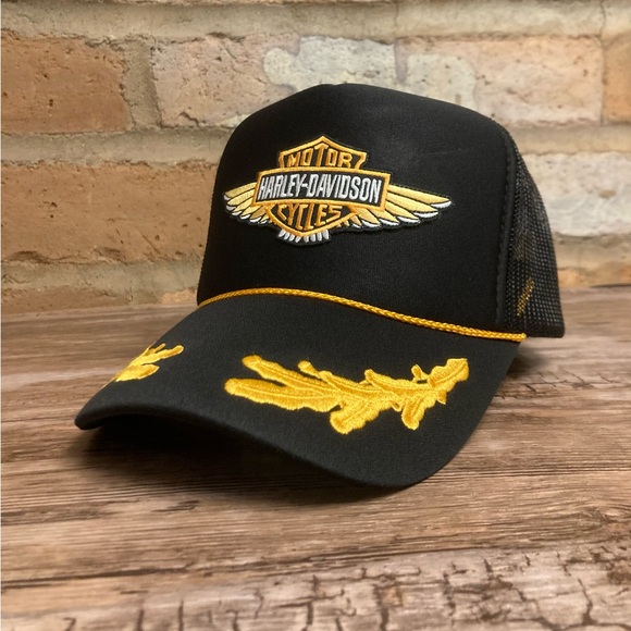 Harley-Davidson Black and Gold Cap - Picture 3 of 3